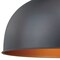 Vaxcel Franklin 1 Light Dusk to Dawn Bronze Gold Farmhouse Barn Dome Outdoor Wall Lantern T0347 - alternate 7